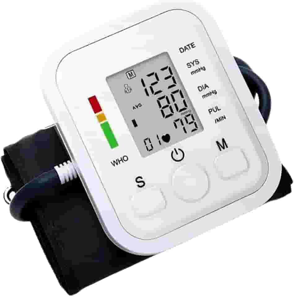 Medidor De Pressão Digital Esfigmomanometro Aparelho De Pressao Digital Elétrico De Braço - Modelo Premium.