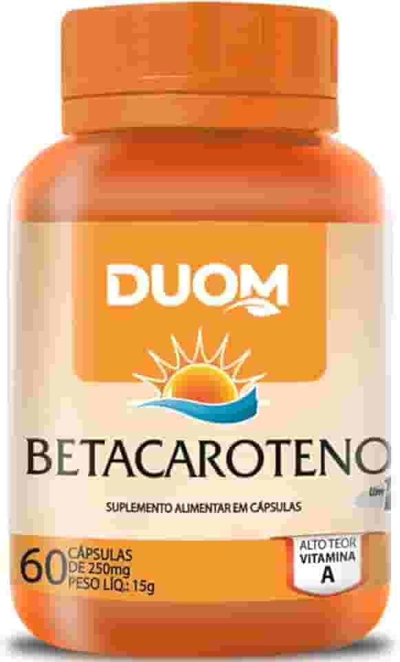 Betacaroteno 60cps de 250mg Duom