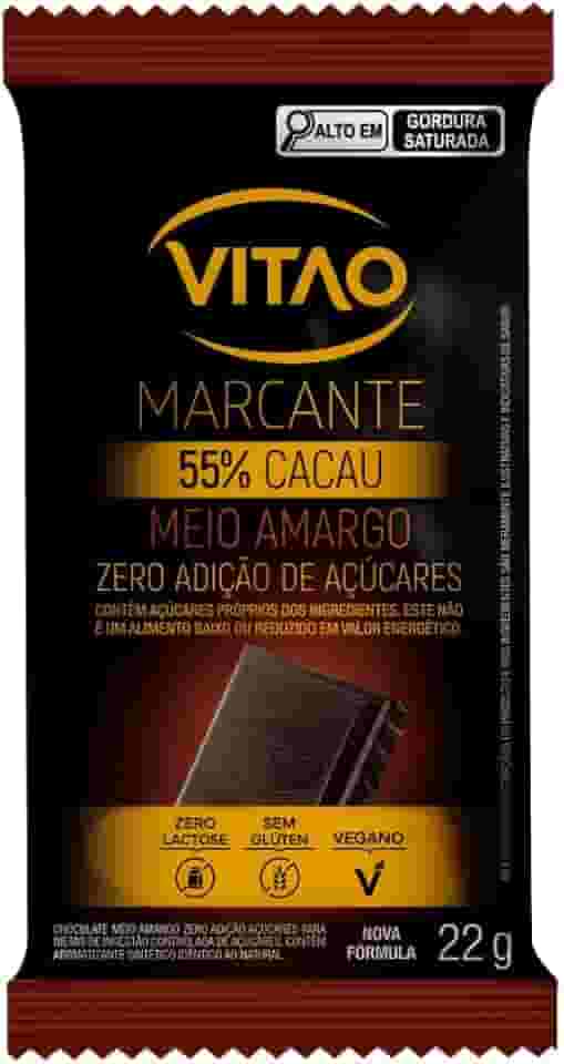 Chocolate Meio Amargo Zero Açúcar
