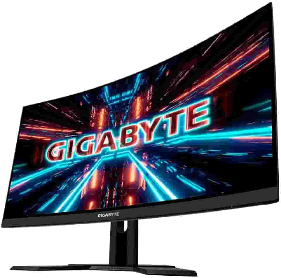 Monitor Gamer Curvo Gigabyte 27" Full HD G27FC A-SA Ajuste de Altura e Inclinação Vesa 1ms, 165Hz,HDMI,DP,USB 2.0