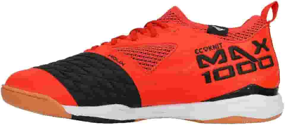 Chuteira Penalty Max 1000 Ecoknit Futsal Vermelha e Preta