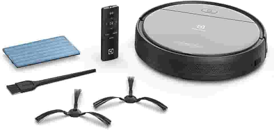 Robô Aspirador de Pó Electrolux Home e Control Experience Erb20 Bivolt Preto e Cinza