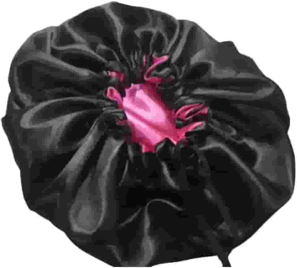 touca de cetim dupla face ajustavel