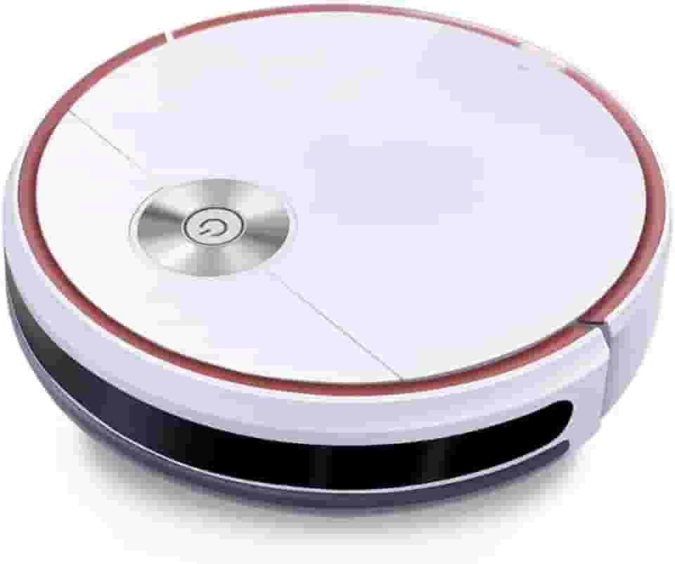 Aspirador de Pó Robô 3 em 1, Robo Aspirador e Passa Pano, Carregamento AutomáTico, App Inteligente，Selecione a Rede WIFI de 2,4 GHz (prata)