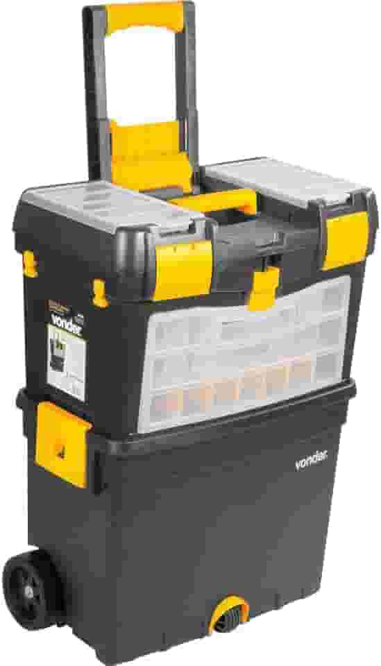 Vonder, Caixa Para Ferramentas, Plástica, Com Rodas, 46,0 Cm X 26,0 Cm X 62,0 Cm, Crv 0400.