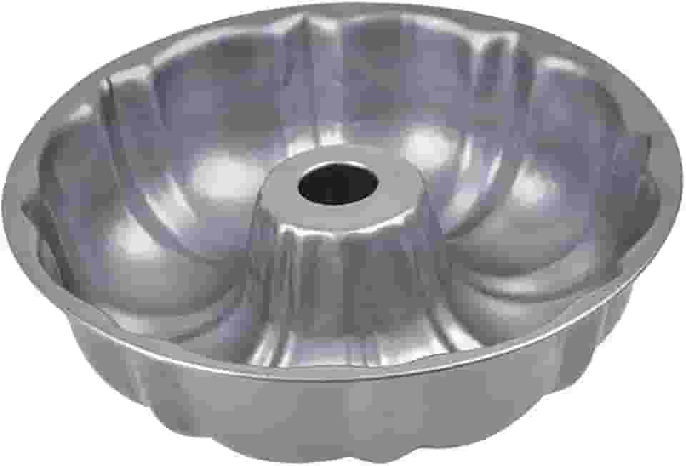 Forma Bolo Pudim Com Furo No Meio Antiaderente Aço Carbono