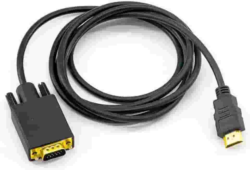 Cabo conversor HDMI para VGA 1080p macho para VGA macho
