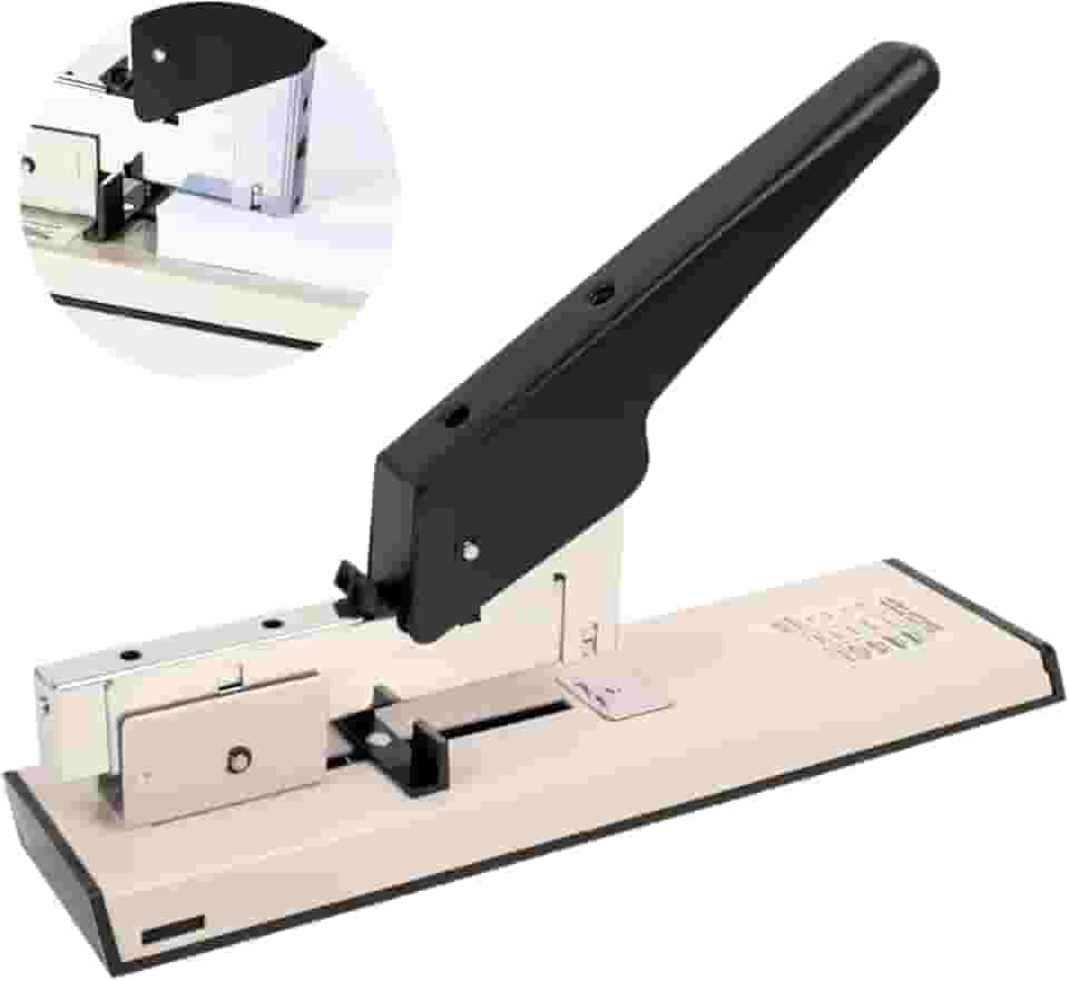 Grampeador Metal 100 Folhas Escritório Grande Profissional