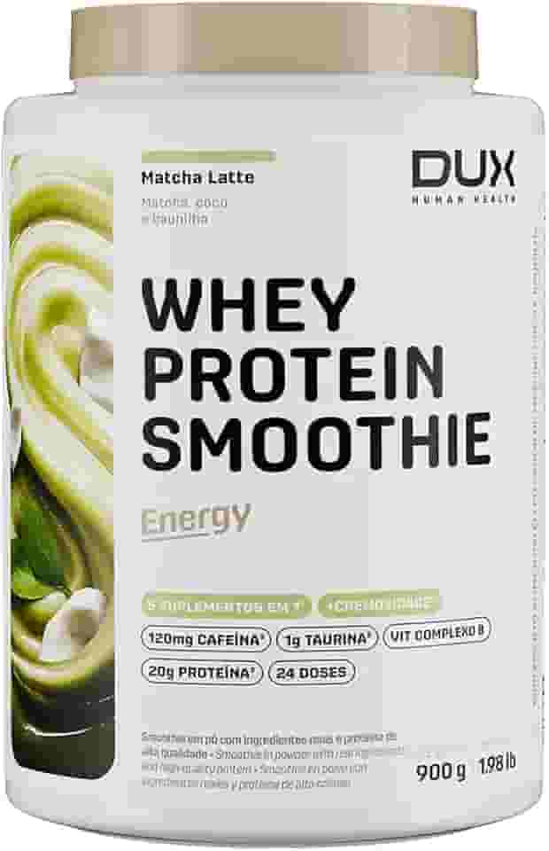 DUX - WHEY PROTEIN SMOOTHIE ENERGY - 900G - MATCHA LATTE