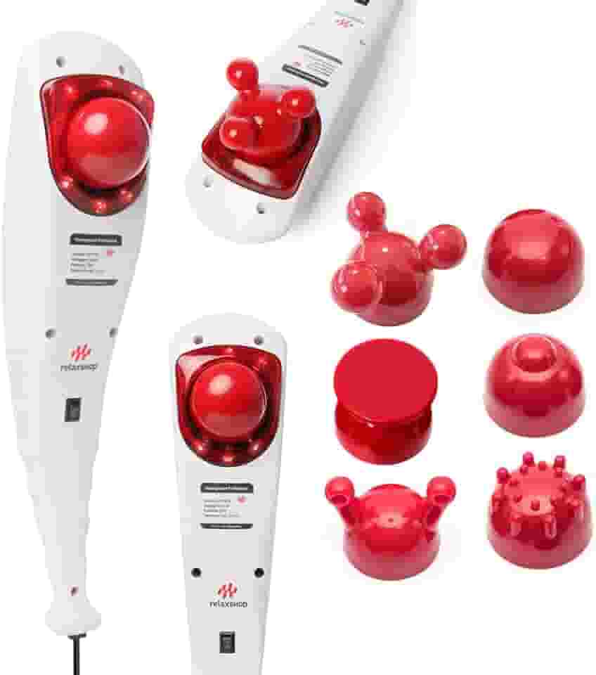 Massageador Elétrico Profissional Infravermelho Vibratório Percussão Relaxamento (110, Volts)