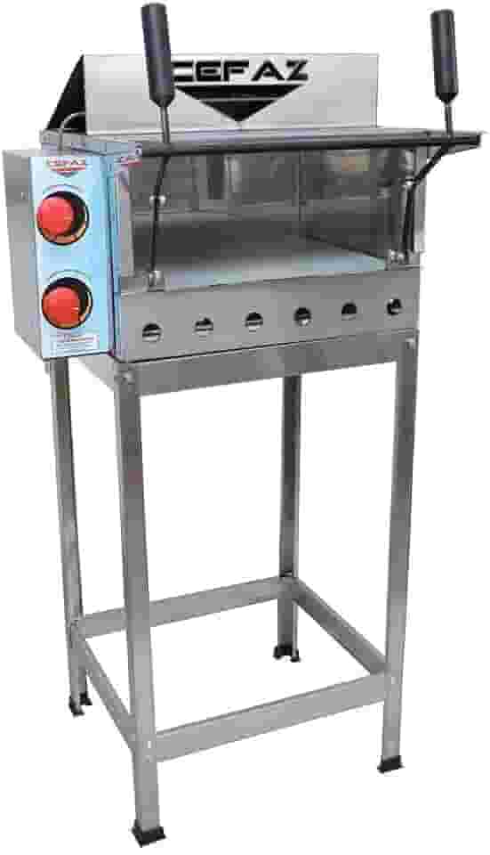Forno de Pizza a Gás Cefaz Refratário com Grill Infravermelho Frgc-02