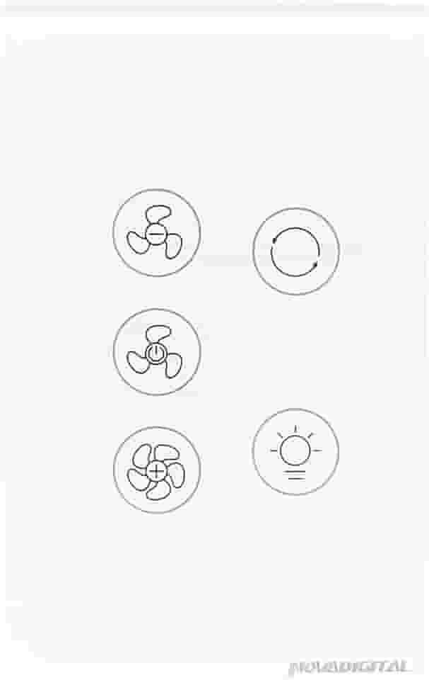 Interruptor Wifi Para Ventilador De Teto Exaustor Luz Smart Branco