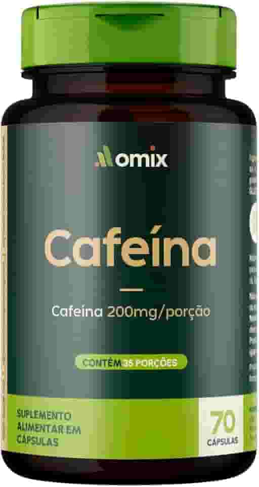 Cafeína - 70 cápsulas - Omix