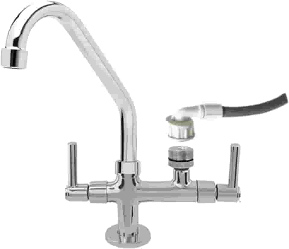 Torneira De Bancada Com Adaptador Para Filtro e Maquina De Lavar, Torneira De Bancada Com Suporte Para Filtro Purificador