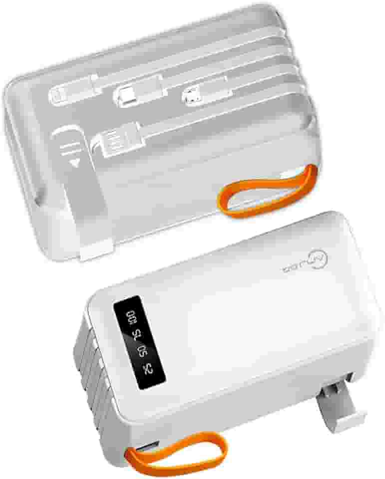 Power Bank Portátil 50000mAh, USB Tipo C, para Smartphones, Aleatório, Carregamento Rápido 22.5W PD, Desligamento Automático, Bateria