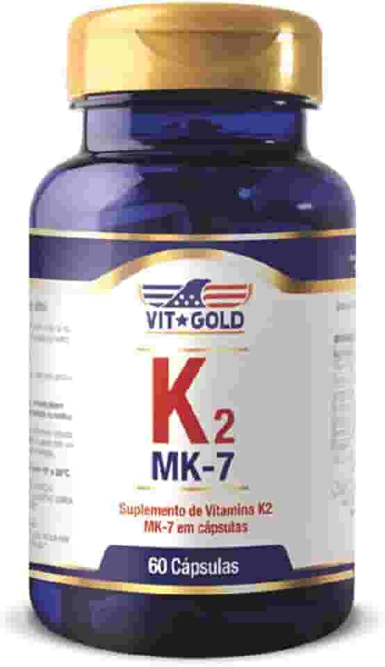 Vitamina K2 MK-7 100mcg Vitgold 60 cápsulas