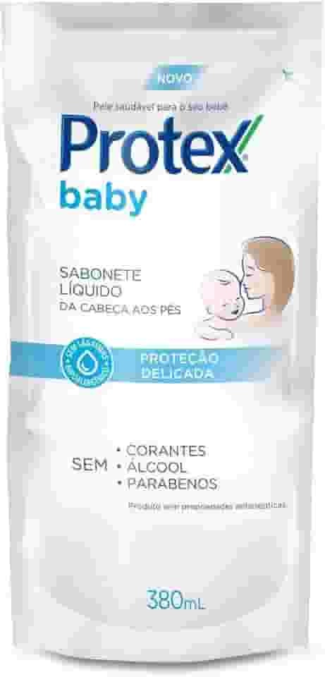Sabonete Líquido Bebê Protex Baby Delicate Care 380ml