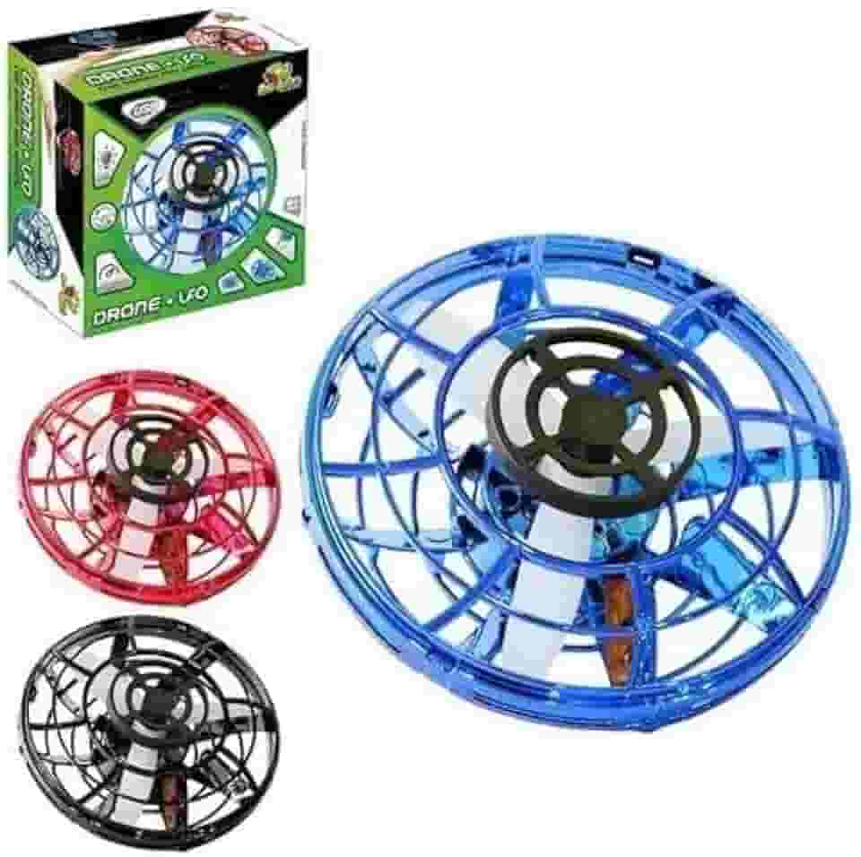 DRONE UFO INFANTIL MULTI SENSOR RECARREGAVEL LED (preto)