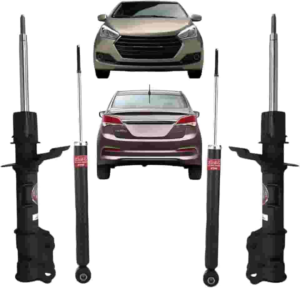 Jogo De Amortecedor Kayaba Dianteiro E Traseiro HB20 E HB20S 2012 A 2019