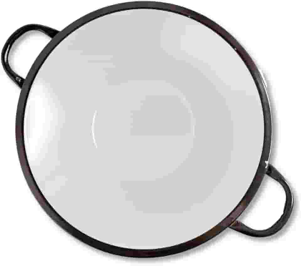 Tacho Esmaltado N26 Capacidade 34 Litros Para Frituras Pastel Salgados em Geral Uso Profissional