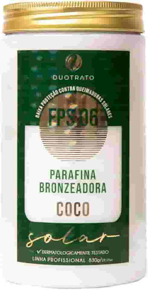 Parafina bronzeador acelerador de bronzeado Duotrato 830g (Coco)
