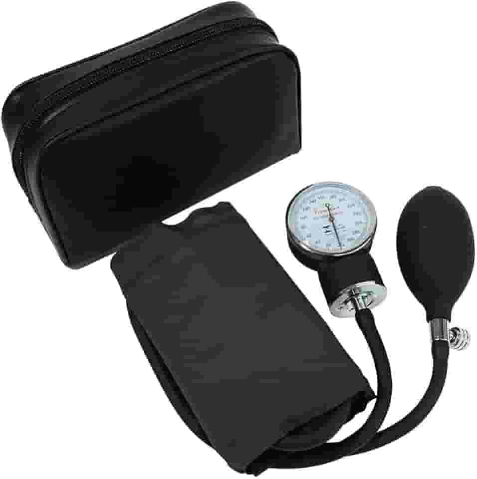 Aparelho De Pressão Manual Esfigmomanômetro Premium Cores (Grafite)