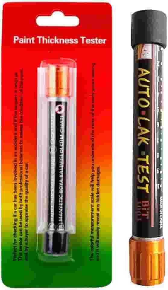 Caneta Teste de Pintura Automotiva Para Carros Batidos, Detecta Retoques, Massa Plástica e Medição da Espessura da Tinta.