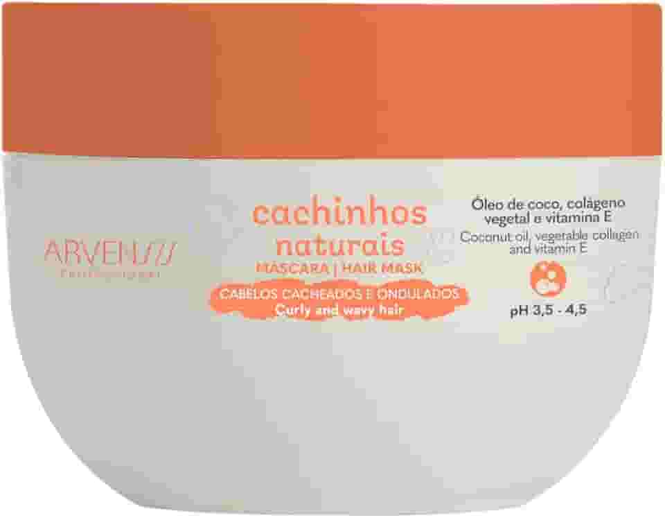 Arvensis – Máscara Capilar Cachinhos Ondulados/Cacheados 250g | Hidratação, Definição, Suavidade, Vegana, Infantil