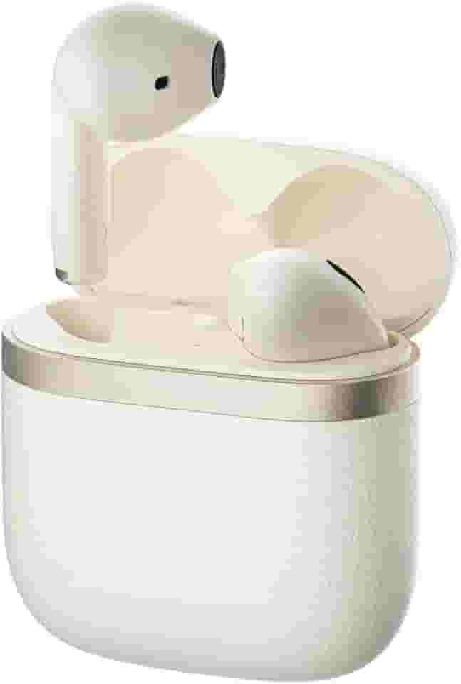 Fone TWS Bluetooth 5.4, bateria 32 horas - EDIFIER W200T (Marfim)