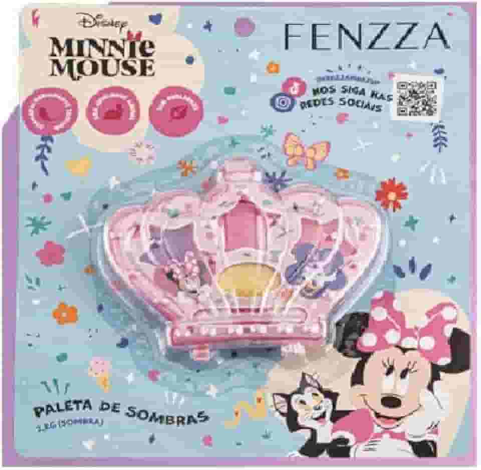 Kit Maquiagem Infantil Disney Minnie Fenzza - Presente Teen - Estojo DIS004 - Maquiagem Para Iniciantes, Custo-Benefício