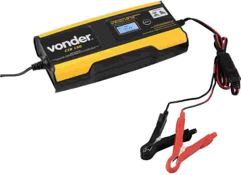 Vonder, Carregador Inteligente De Bateria, Bivolt Automático, Cib 150.