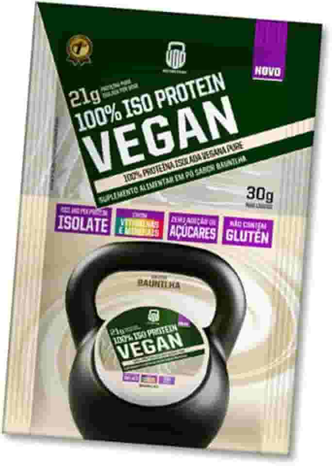Whey Protein 100% Iso Vegan - 1 Sachê de 30g Baunilha - Wod Nutrition