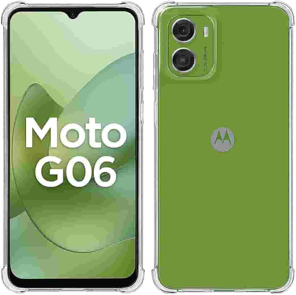 Capa Case Antishock em TPU para novo Motorola Moto G06