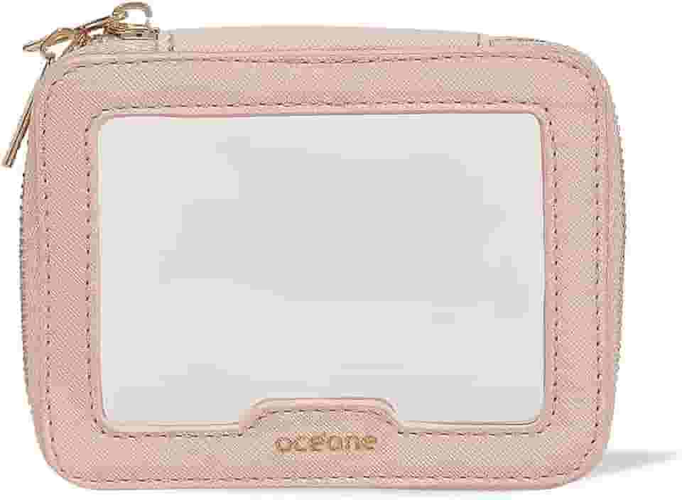 Oceane- Mini Necessarie Crystal Case./Nude