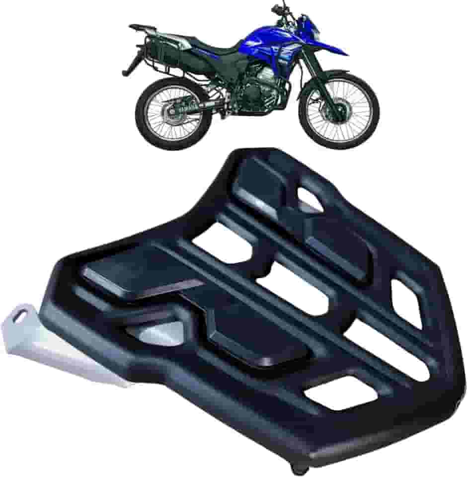 BAGAGEIRO VISION XTZ LANDER 250 2019 EM DIANTE PRETO FOSCO