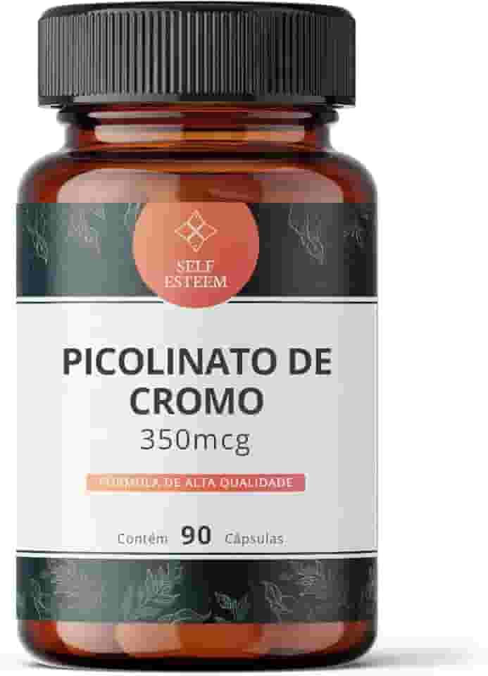 Picolinato de Cromo 350mcg 90 Cápsulas