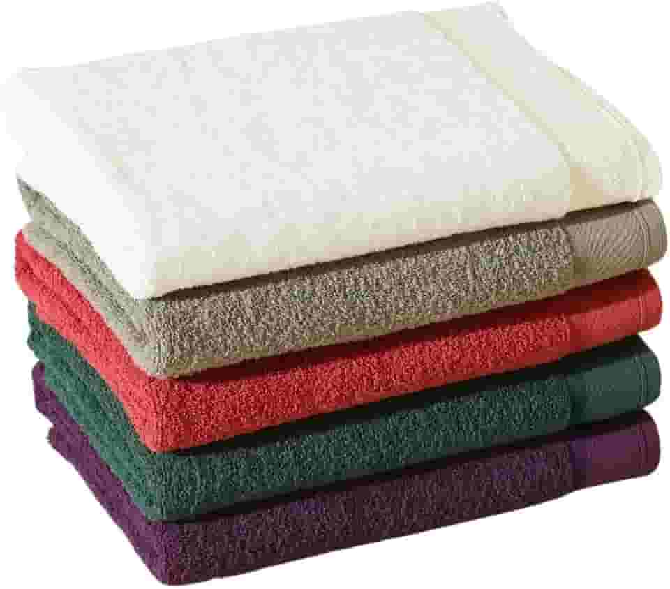 Kit 5 Toalhas De Rosto Gramatura 500 G/m² /Eleganz