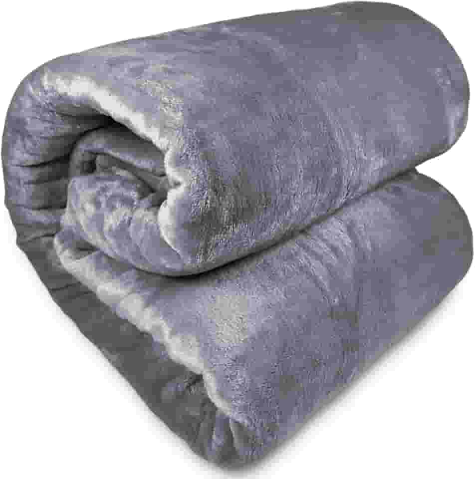 Cobertor King Corttex Lumini Super Soft Alta Gramatura 300g 2,40 x 2,60 - Manta Microfibra Poliéster Toque Seda Macio Grosso (Cinza Grafite)