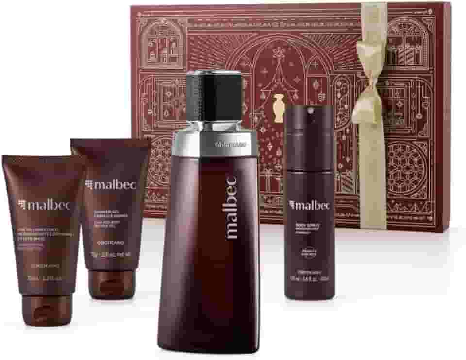 Super Mega Kit Presente Natal Malbec (4 itens)