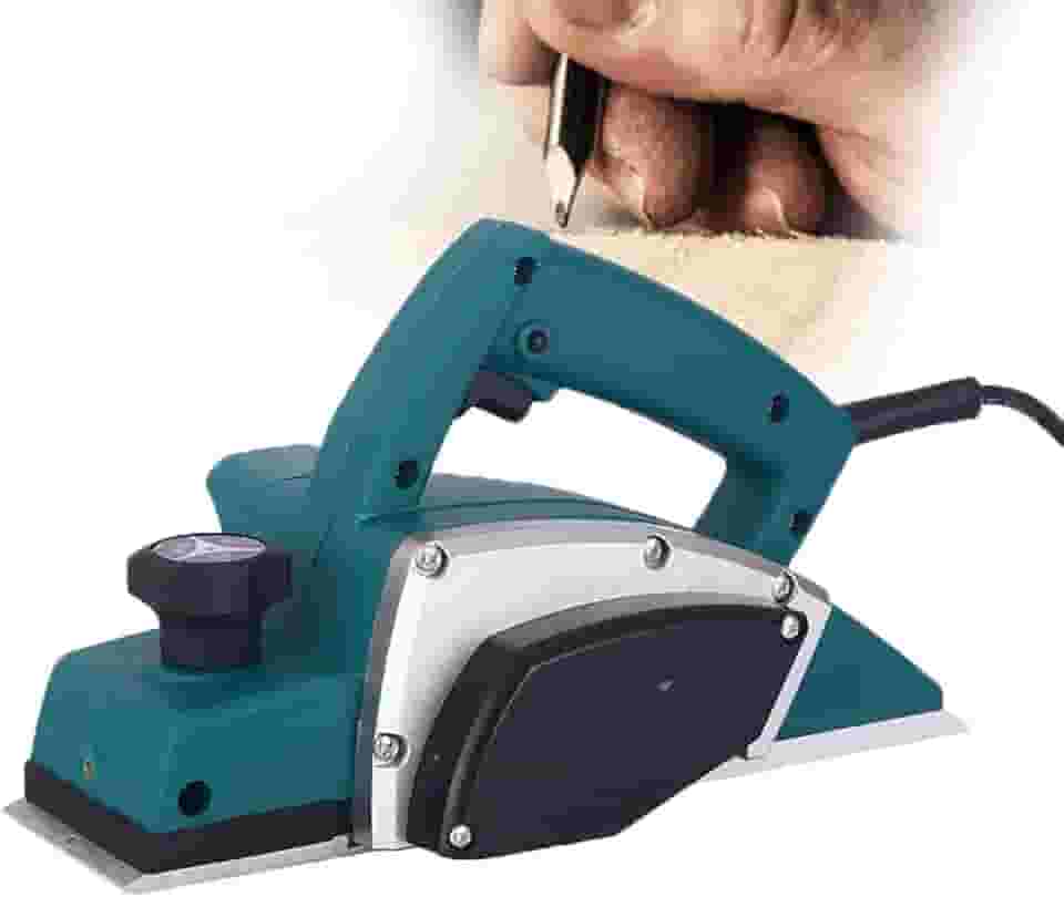 Plaina EléTrica De Bancada 800 W, Profundidade De Cavaco De 2 Mm, Adequada Para Rebarbar E Aparar MáQuinas De Colagem De Bordas De Folheado De Madeira, 220 V