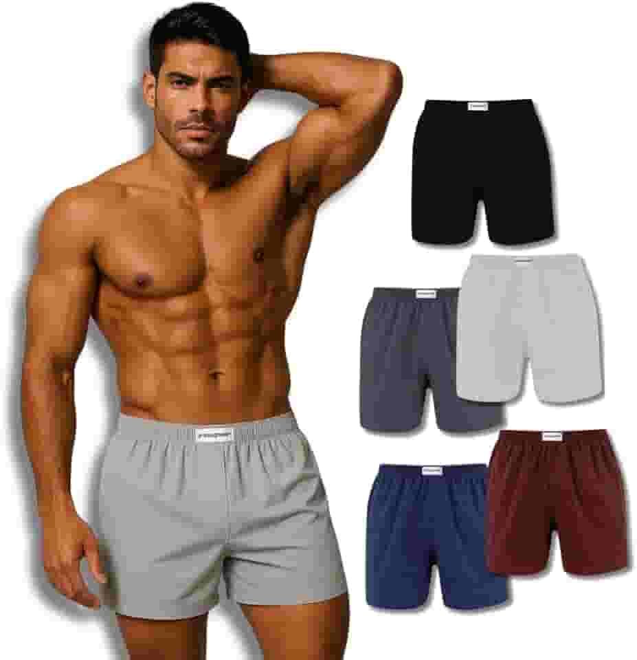 Cueca Samba Canção Rouper Tecido Algodão Leve Macio Cueca Original