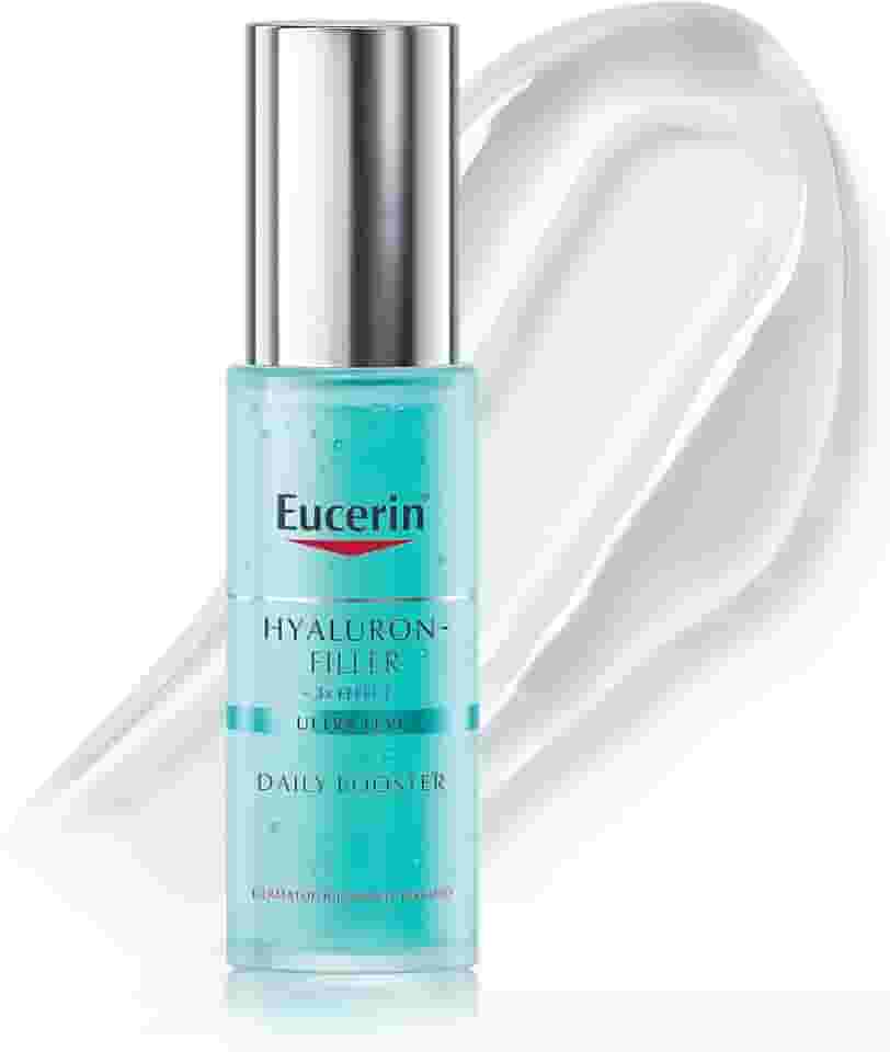EUCERIN Sérum Facial Daily Booster UltraLeve 30ml, 24h Hidratação, Fortaceledor, Hyaluron-Filler, Ácido Hialurônico, Antirrugas, Hidratante