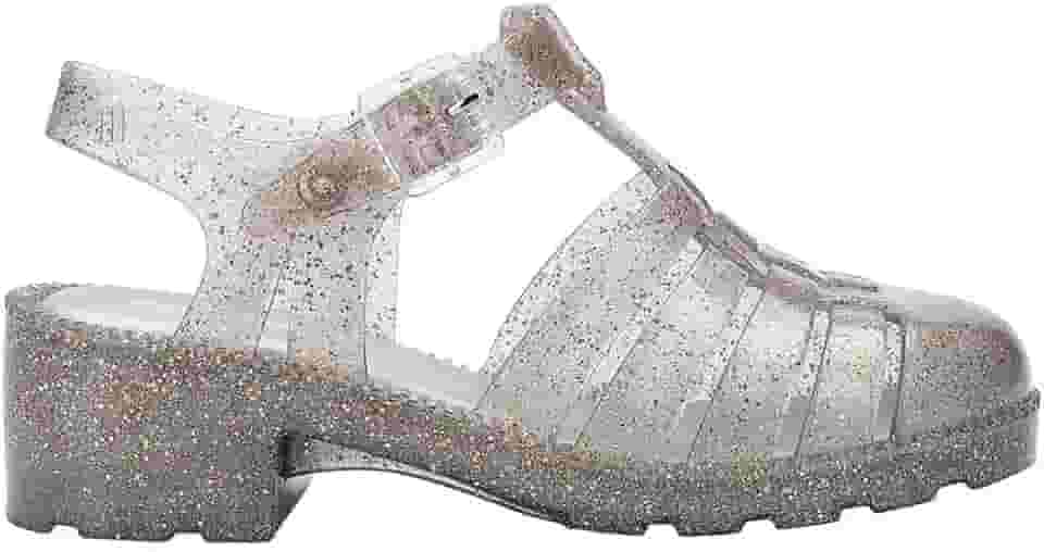Possession Heel Infantil Prata Glitter 35950-28
