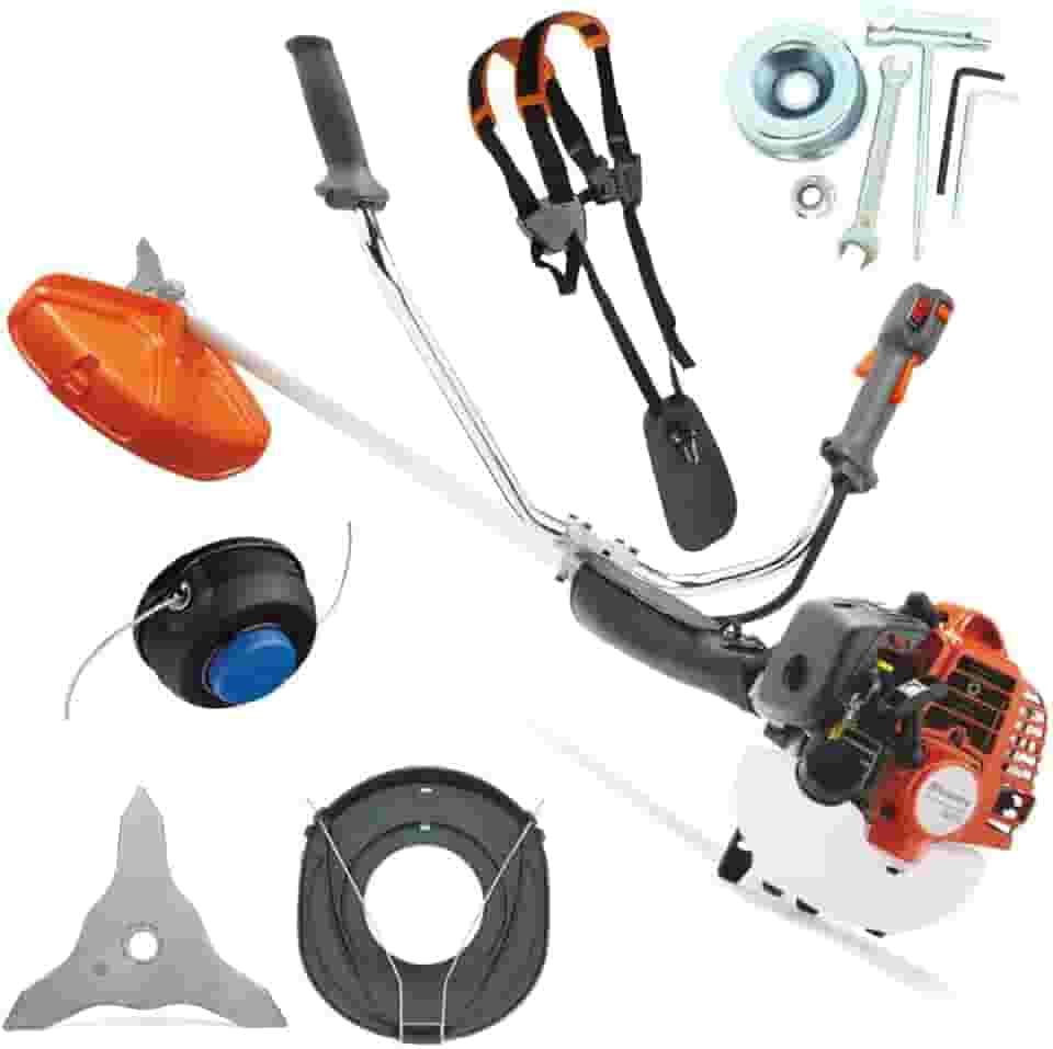 Roçadeira A Gasolina Husqvarna 226r 25,4cc 1,07hp Nylon Faca Super Leve