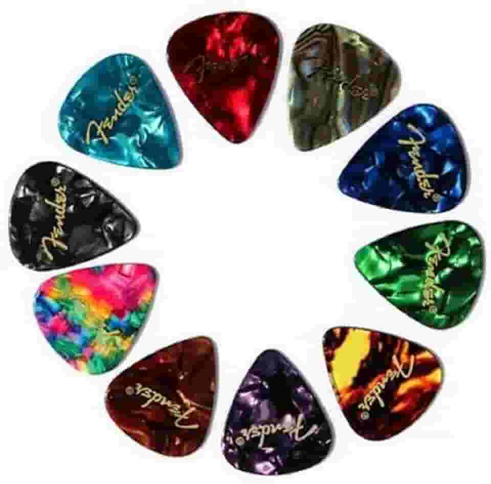 Kit 10 Palhetas 0.46mm - Ukelele Cavaco Cavaquinho