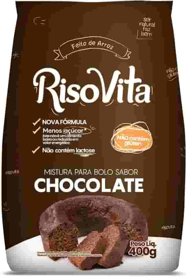 RisoVita Mistura Para Bolo Sabor Chocolate 400G