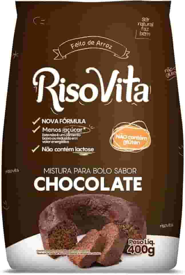 RisoVita Mistura Para Bolo Sabor Chocolate 400G