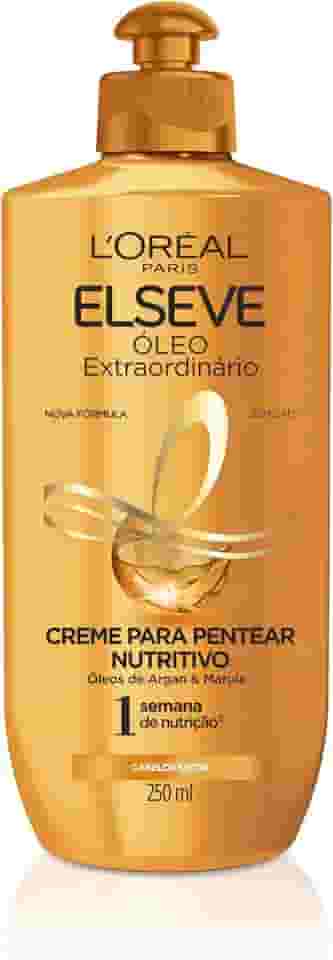 L’Oréal Paris Creme Para Pentear L'Oréal Paris Elseve Óleo Extraordinário 250Ml Branco