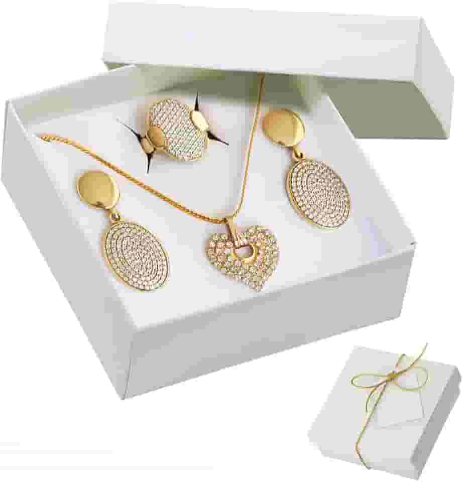 Caixa de Papel para Semijoias e Bijuterias 20 un - CXTAG054T20