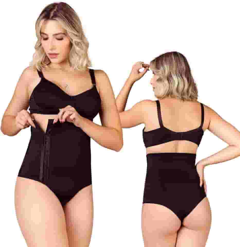 Cinta Alta Pós-parto/Cirurgia Modeladora Cintura com Fecho